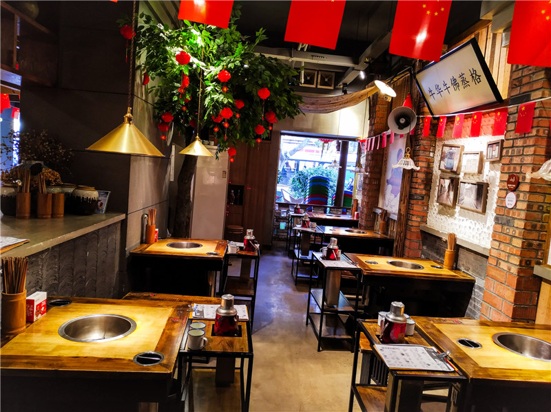串串香店环境