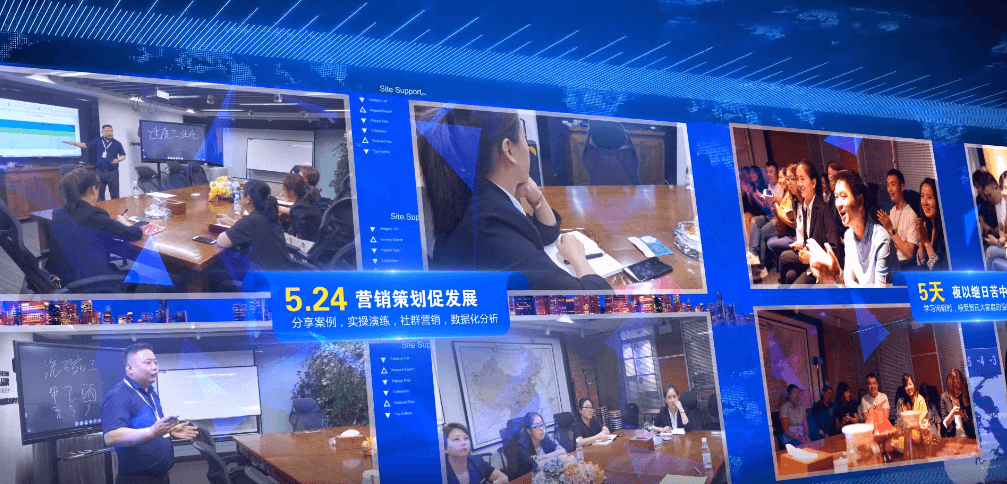贺氏餐饮集团延安分公司核心成员总部5天4夜学习之旅